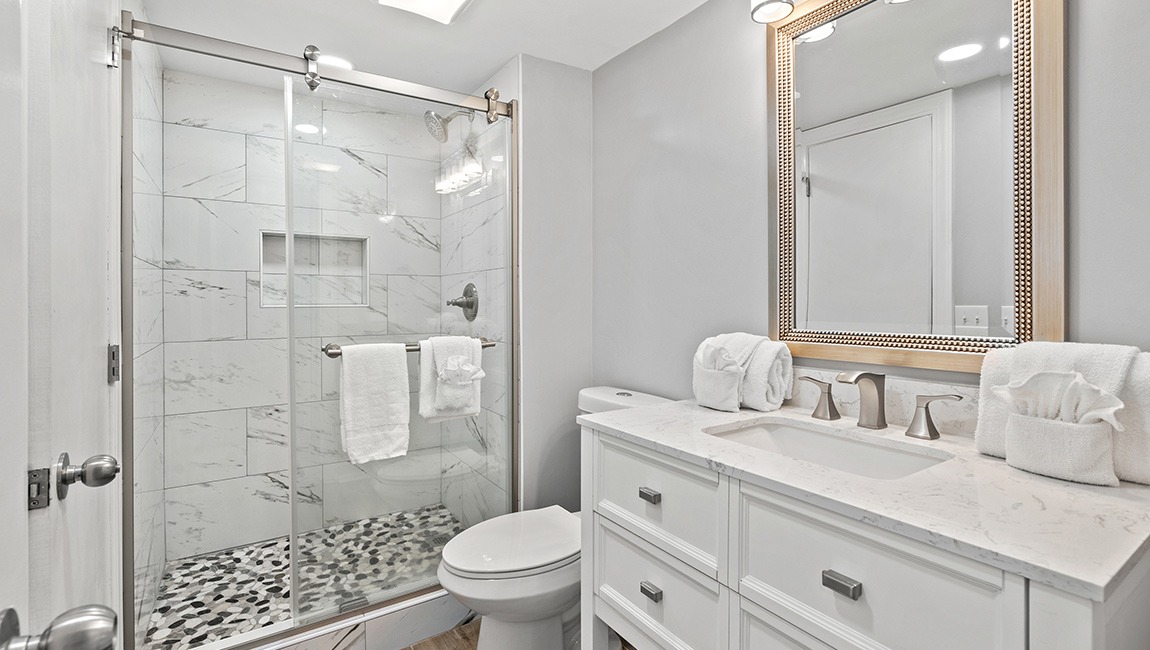 Bathroom with shower