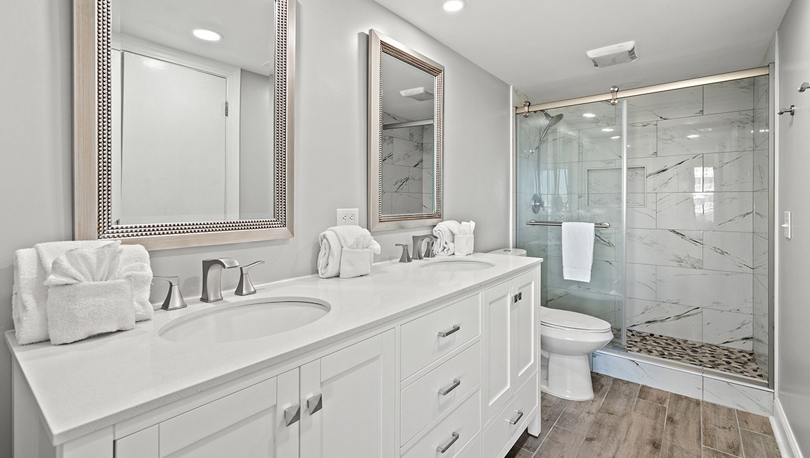 Bathroom with shower