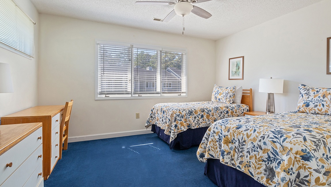Bedroom with two beds