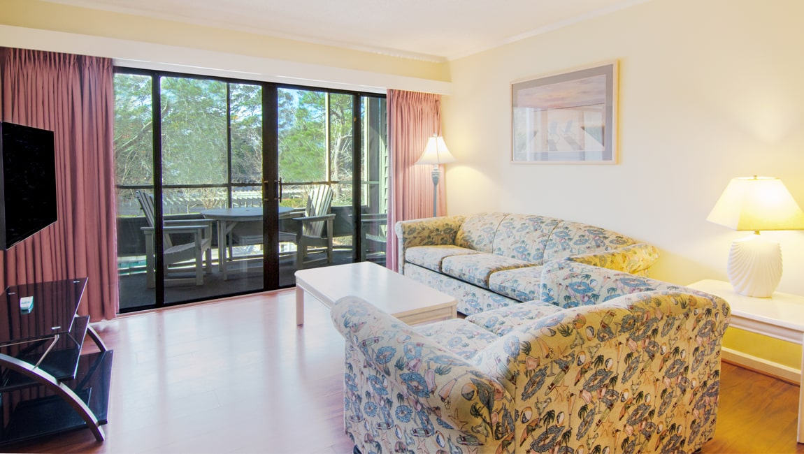Lodge Villa 2 Bedroom - Living Area