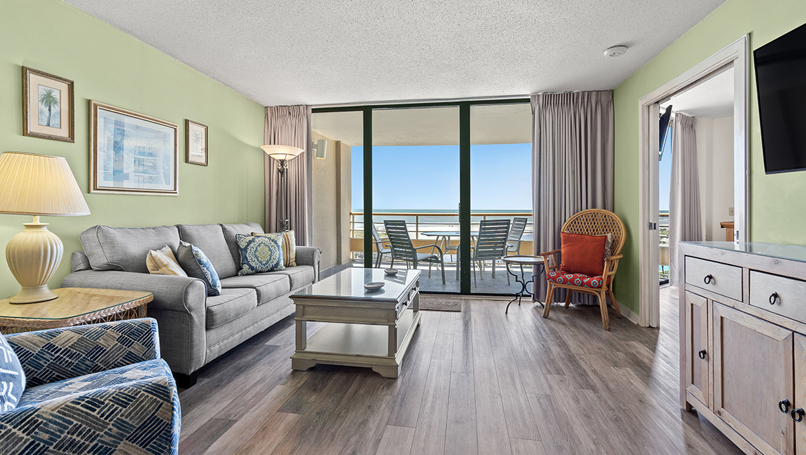 Tower Oceanfront - Living Room